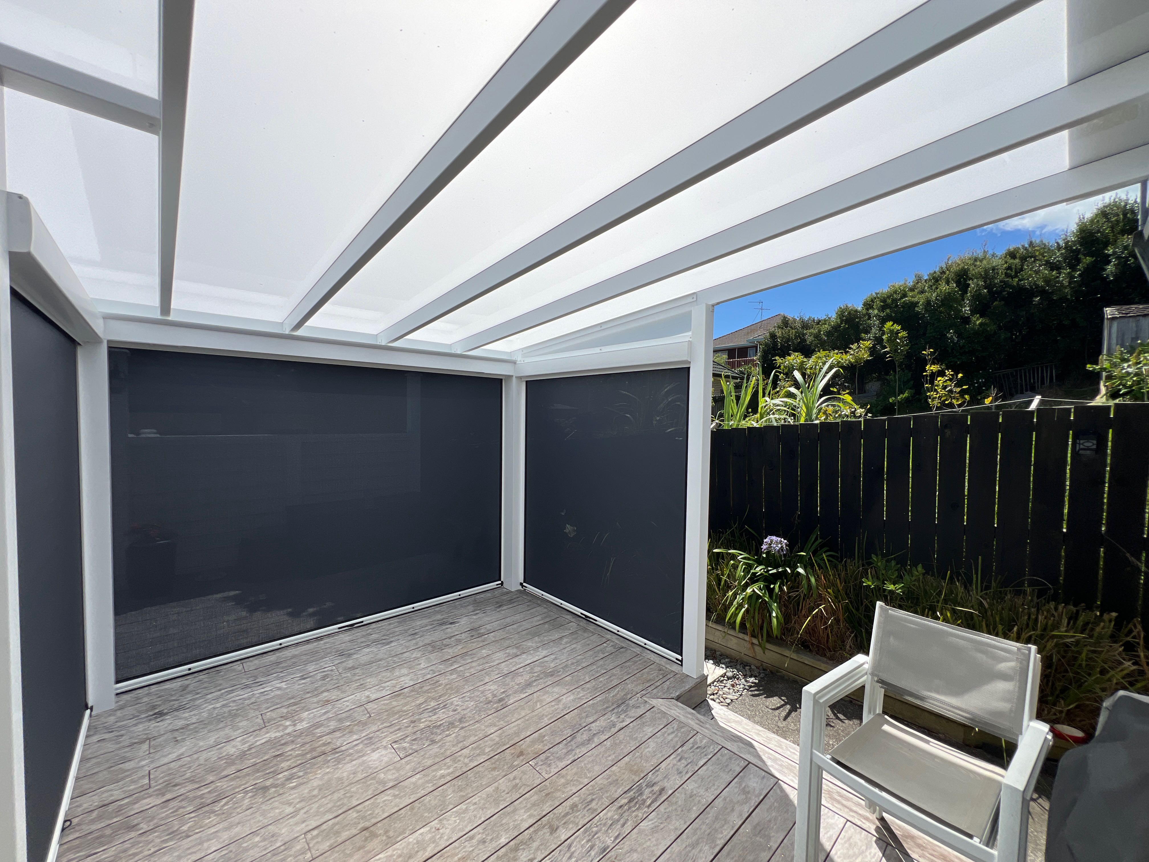 Ziptrak® outdoor blind